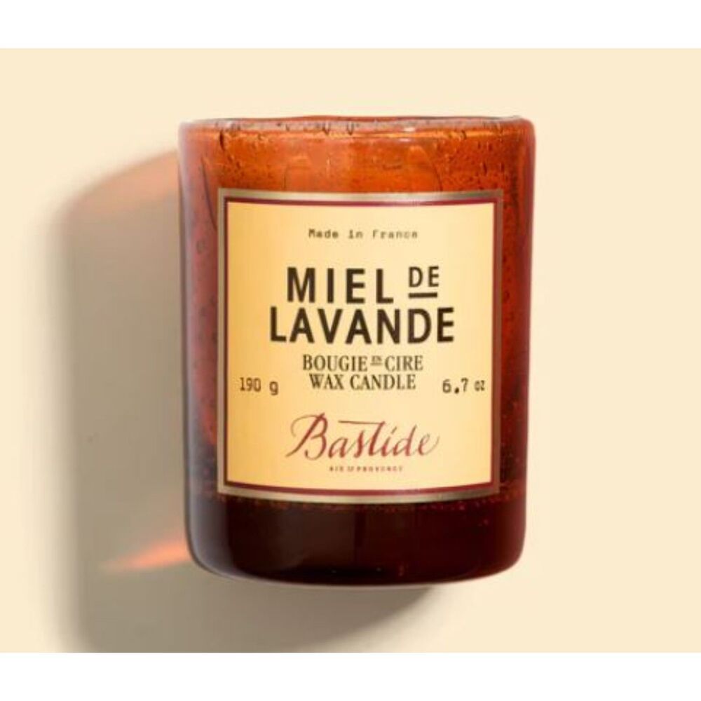 NIB Bastide Miel De Lavande Scented Candle 6.7oz - SOLD OUT RARE French Soy